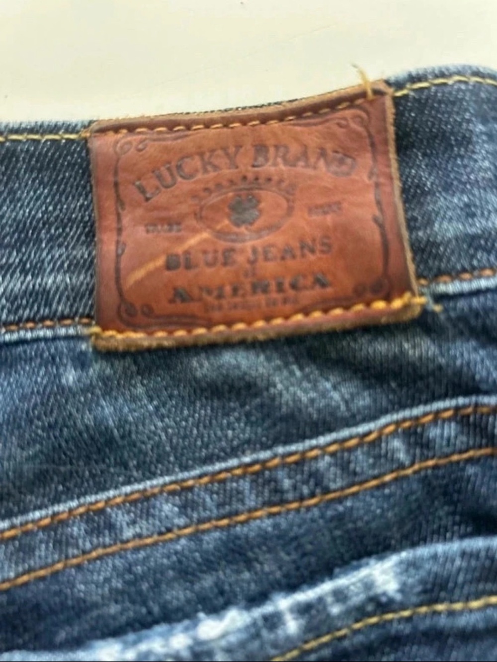 Lucky Brand Woman’s Blue Jeans - Vintage Y2K low rise, size 0/25, see pics